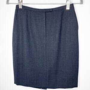 Ann Taylor Loft Charcoal Wool Penci…